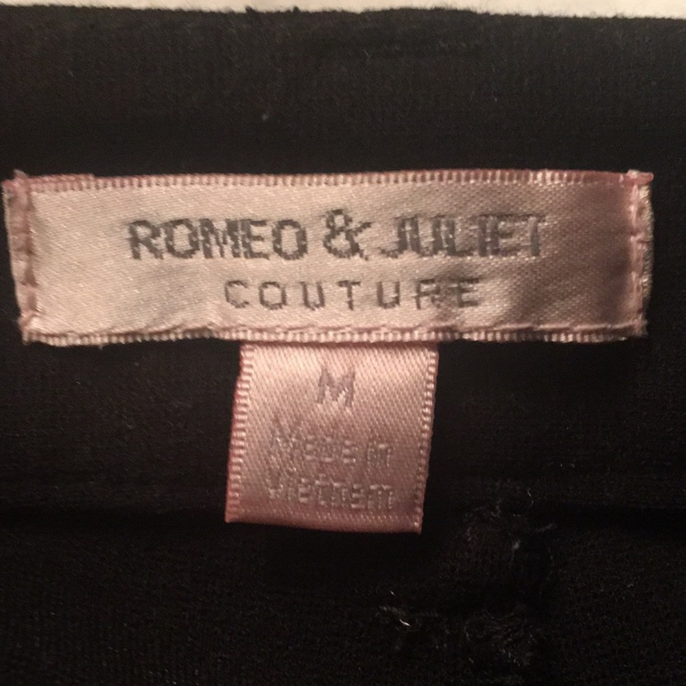 Zipper pocket stretch Pants